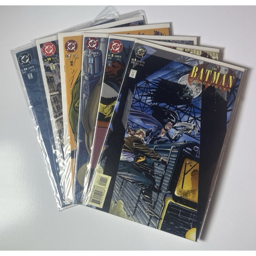 Batman Chronicles 1 ,5, 7, 8, 10, 11 NM Unread 1st Print (E7)